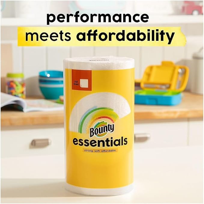 Bounty 2847069 Full Sheet Kitchen Rolls Paper Towels 2-Ply 40 Sheets/Roll