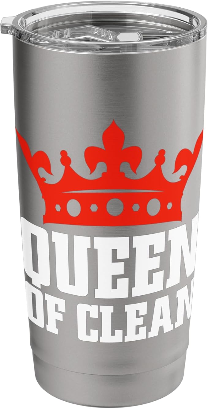 Queen of Clean Cleaning Stainless Steel Insulated Tumbler