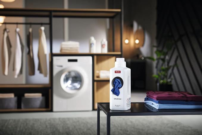 Miele UltraColor Liquid Laundry Detergent Designed for Long-Lasting Color Intensity, 50.72 Oz Bottle or 60 Washes, For Use With All Washing Machines