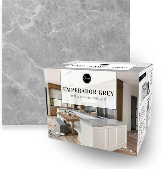 Giani Marble Easy Epoxy Countertop Paint Kit (Emperador Grey)