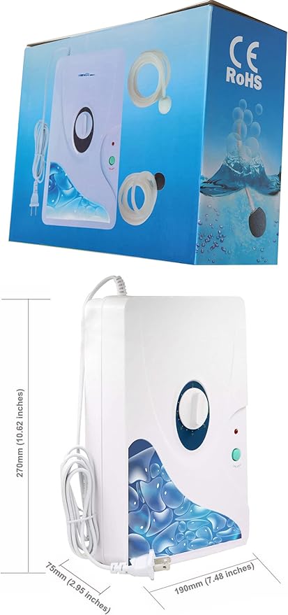Ozone Generator Air Purifier Ozone Output 600mg/h white