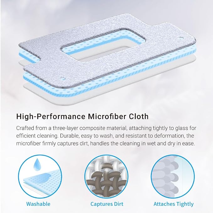 HOBOT Cleaning Cloth S7 Pro Window Cleaning Robot - High-Performance Microfiber Cloth