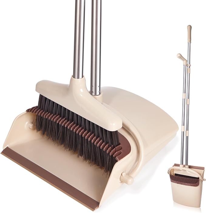Broom and Dustpan Set+Heavy Broom and Dustpan Combo