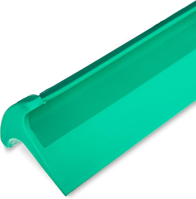 SPARTA 3656709 Plastic Floor Squeegee, Shower Squeegee, Heavy Duty Squeegee With Rubber Blade For Windows, Glass, Shower Doors, Floors, Windshields, 20 Inches, Green, (Pack of 6)