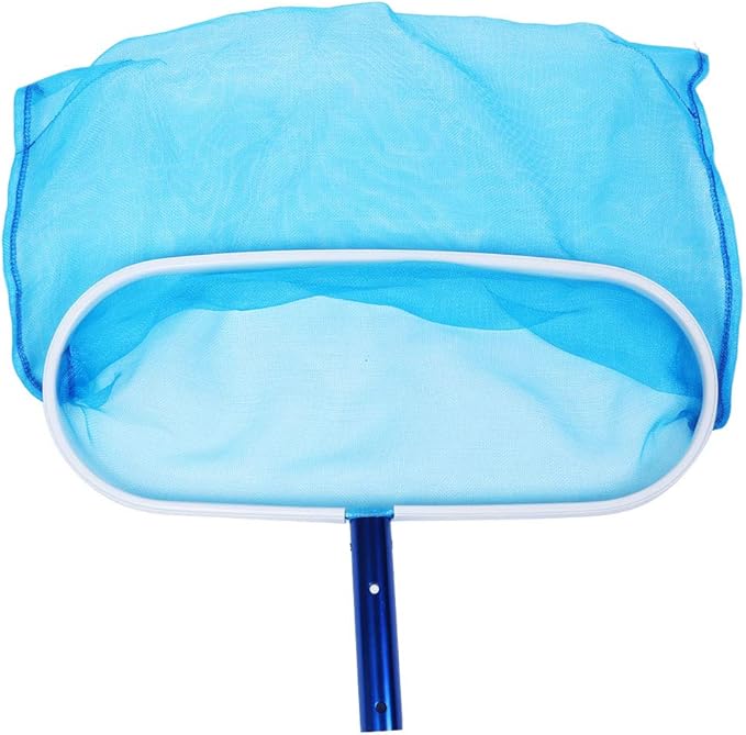 Pool Skimmer Net, Swimming Pool Leaf Skimmer Fine Mesh Net Skimmer Cleaner Pond Pool Accessories Pool Net for Cleaned Effortlessly
