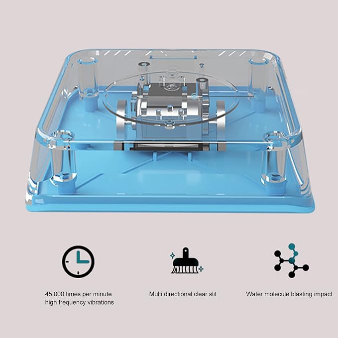 Fruit Vegetable Washing Machine,USB Portable Ultrasonic Electrolysis Fruit Purifier Fruit Cleaner Device Mini Dishwasher for Cleaning Fruit Vegetables Meat(Blue)