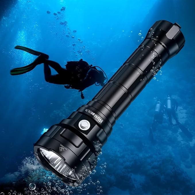 Wurkkos Dive Light,13000 Lumen Super Bright Scuba Diving Light