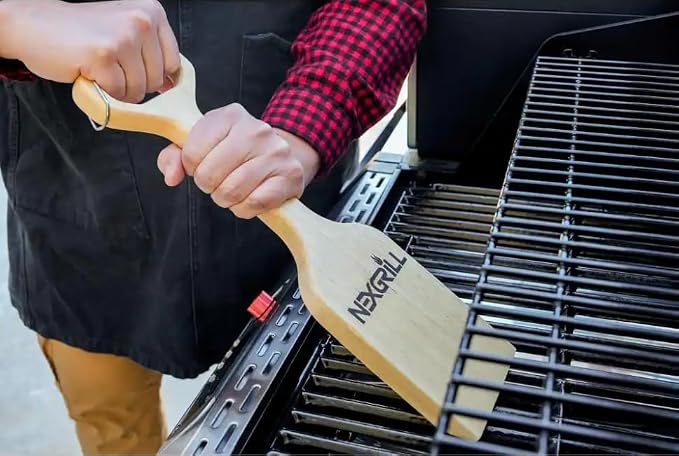 Natural Wooden Grill Scraper by Nexgrill