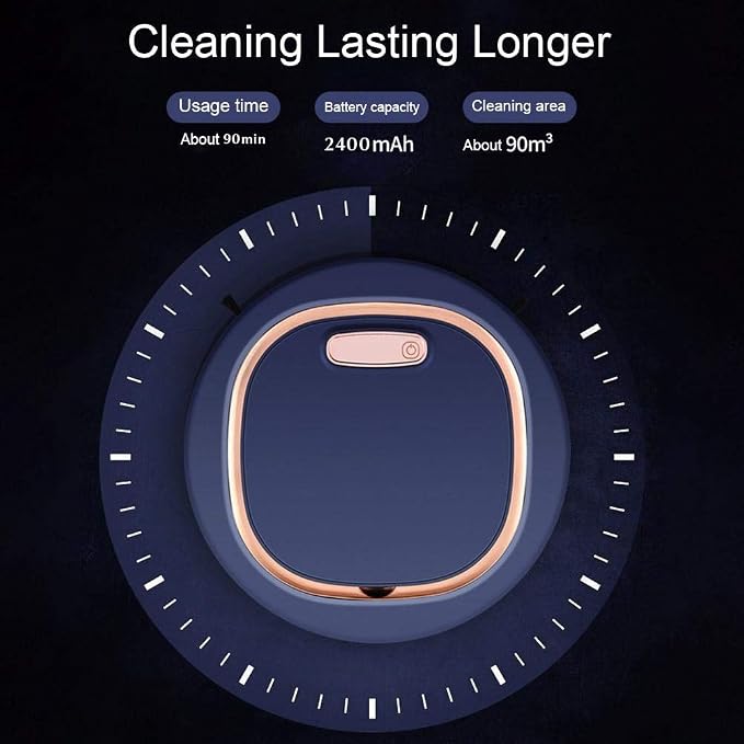 1500Pa Smart Robot Vacuum Cleaner ,Upgrade The New Multifunctional 3-in-1 Rechargeable Auto Floor Sweeping Robot Vacuum Cleaner Machine,Smart Household Electric Sweeper Cleaning Vacuum Cleaner