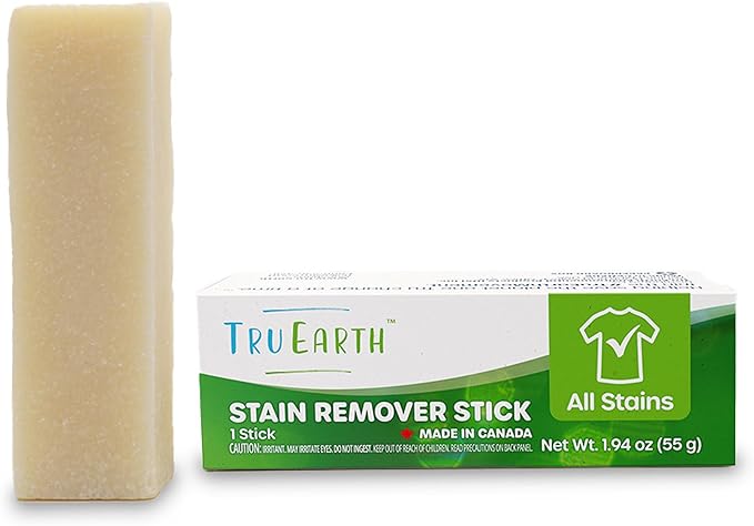 Tru Earth Laundry Essentials Bundle - Laundry Detergent Bundles Set with Fabric Softener, Laundry Sheets, Stain Remover Stick and Dryer Balls - Fragrance Free
