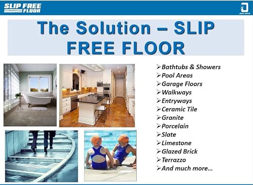 JEM MFG LLC SlipFree Anti-Slip Floor Treatment - 1 Gallon