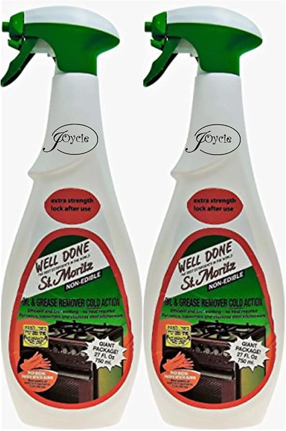 Oil and Grease Remover - Cold Action (750 mL) - 2 Pack