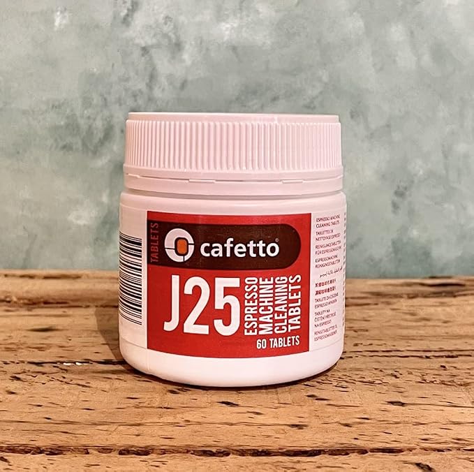 Cafetto J25 Tablets 2.5g 60 Pack made for Jura, Krups automatic espresso machines.