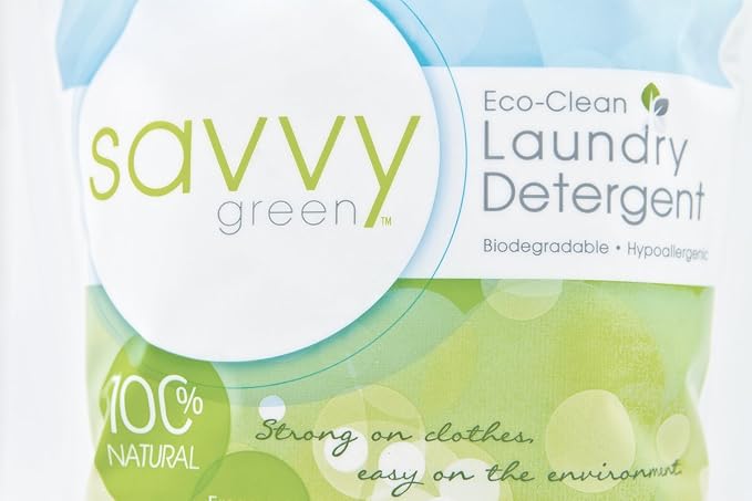 108 Standard Wash Fragrance Free, Eco Clean Laundry Detergent Powder, 2.73 Lbs