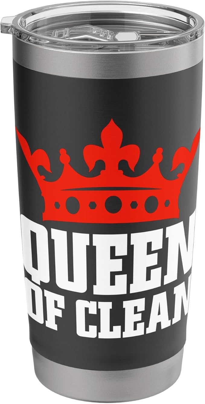 Queen of Clean Cleaning Stainless Steel Insulated Tumbler