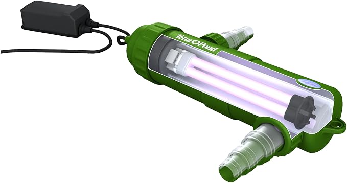 TetraPond GreenFree UV Clarifier, For Clean And Clear Ponds