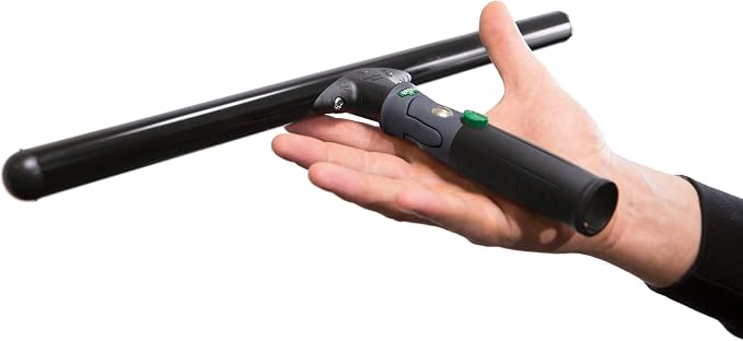 Unger Commercial 22" Swivel T-Bar Window Washer Handle – Lightweight Aluminum with 7-Position Adjustable Head for Hard-to-Reach Areas NI550
