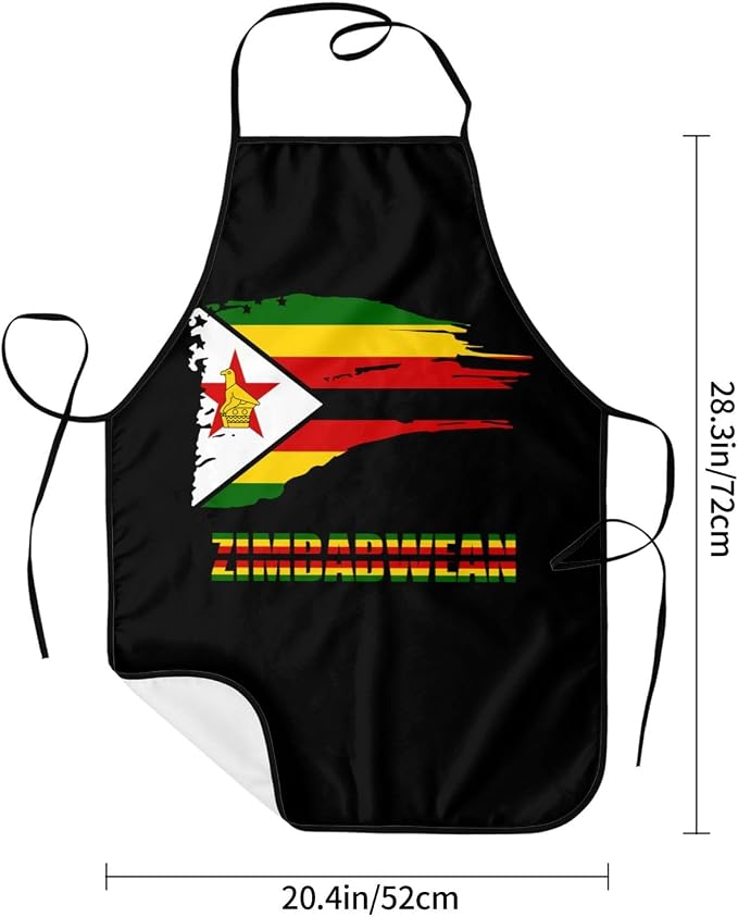 Venezuela Flag Unisex Kitchen Bib Apron Barbershop Coffee Shop With Adjustable Apron