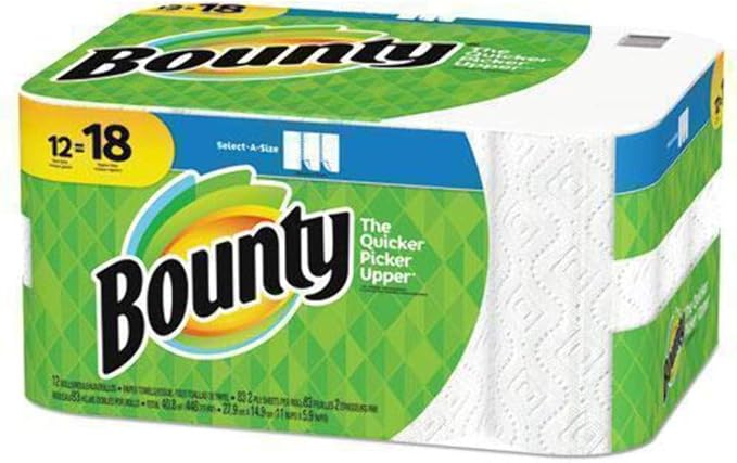 Bounty Bounty 74795 Select-A-Size Paper Towels, 20 Fluid Ounce