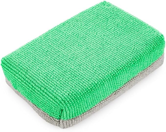 Armour Detail Supply - Block Coating Applicator - Premium Microfiber Suede Car Detailing Pads for Ceramic Coating, Graphene, Wax, and Sealant Application - 6 Pack