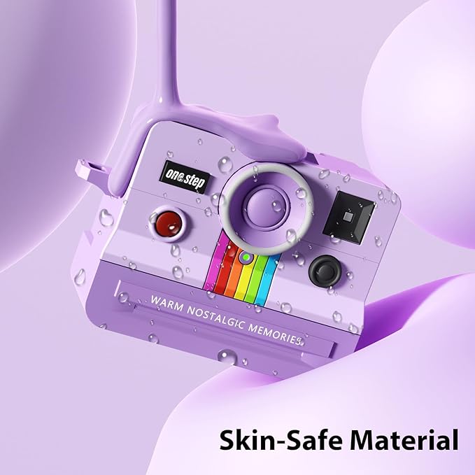 Retro Cases for Apple Airpods iPods Pro 3 Case Cover 2025 - VISOOM Designer Cute Silicone Airpods iPods Pro 3rd Generation Case Cover with Airpod Accessories, Airpod iPod Pro3 Protector Cases