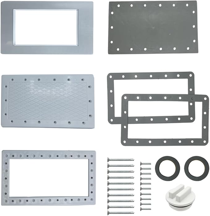 Poolzilla All Season Skimmer Kit for Above Ground Swimming Pools - Compatible with Hayward 1091WM, and Other Wide Mouth Skimmers - Pool Opening and Closing