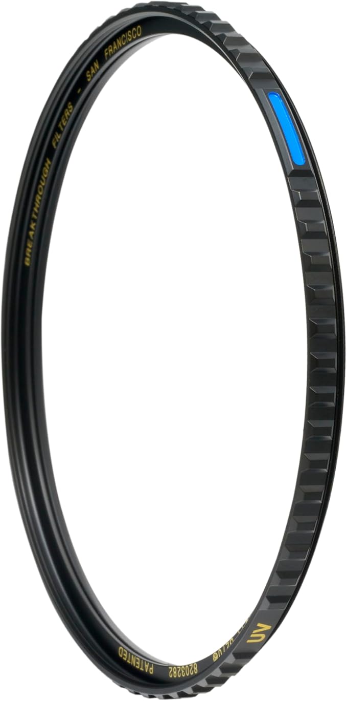 95mm X4 UV Filter for Camera Lenses - UV Protection Photography Filter with Lens Cloth - MRC16, Schott B270, Nano Coatings, Ultra-Slim, Weather-Sealed by Breakthrough Photography