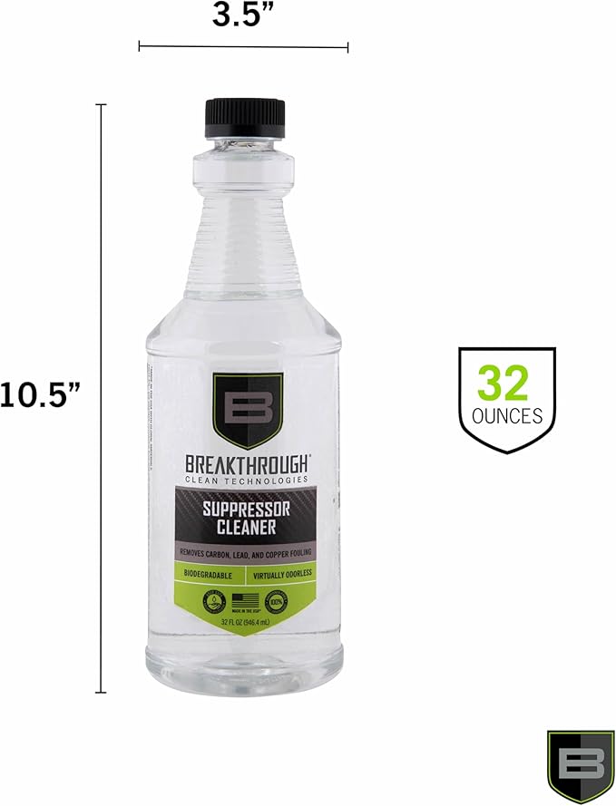 Breakthrough Clean Technologies Suppressor Cleaner