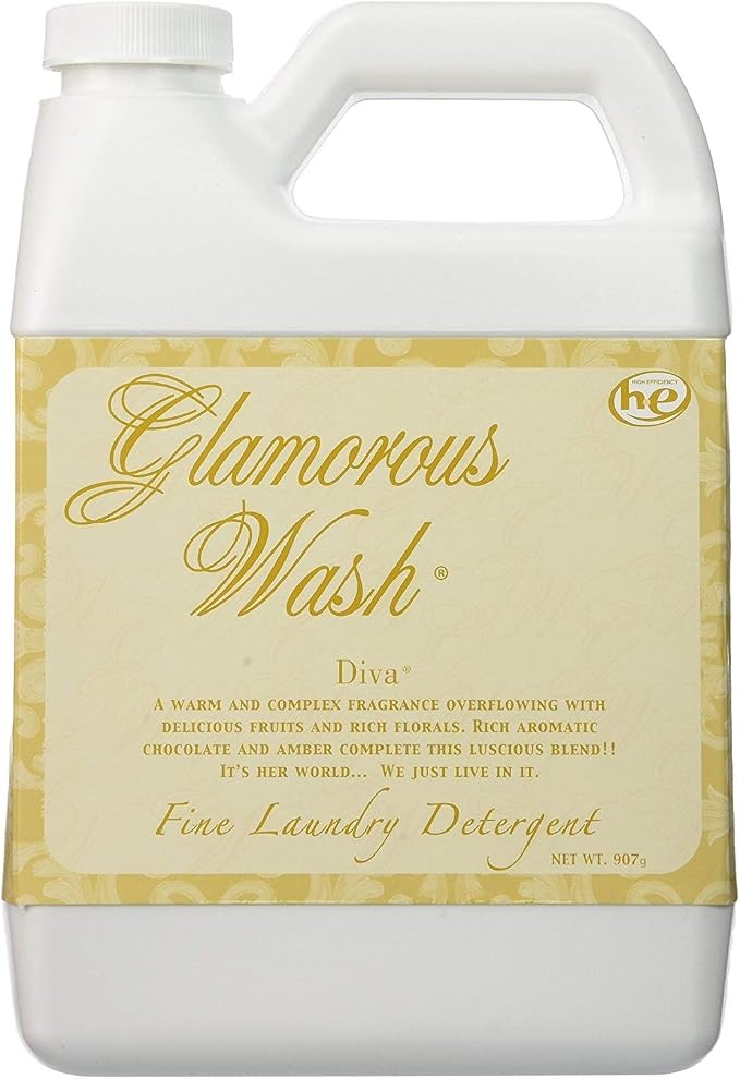 Tyler Candle Glamorous Wash Laundry Detergent Diva and High Maintenance 32oz Bundle
