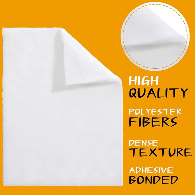 Oudain 27 Pieces Wood Wax Applicator, Includes 15 White Non-Woven Pads 2 Terry Cloth Buffing Towels and 10 Stirring Sticks for Polishing Cutting Board and Multi Purpose Use in Home