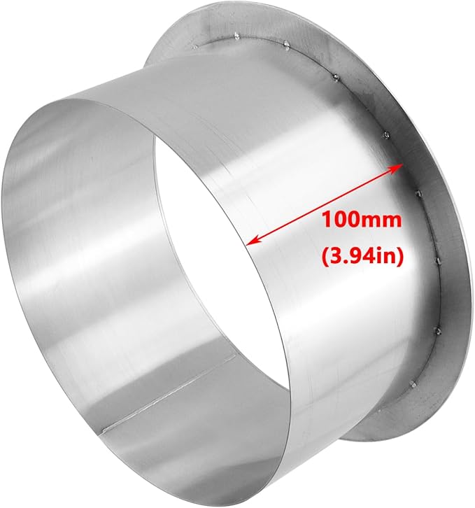 Antrader Drop-in Trash Chute,Kitchen Counter Trash Chute,Stainless Steel,240mm/9.45",1Pcs