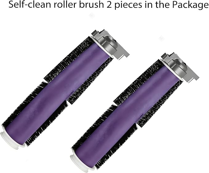Replacement Parts Accessories for Shark Power Detect/Detect Pro RV2820AE AV2800ZE RV2820YE RV2820ZE AV2820S AV2820AE RV2800AE RV2800S Roller/Side HEPA/Sponge Filter Combo kit