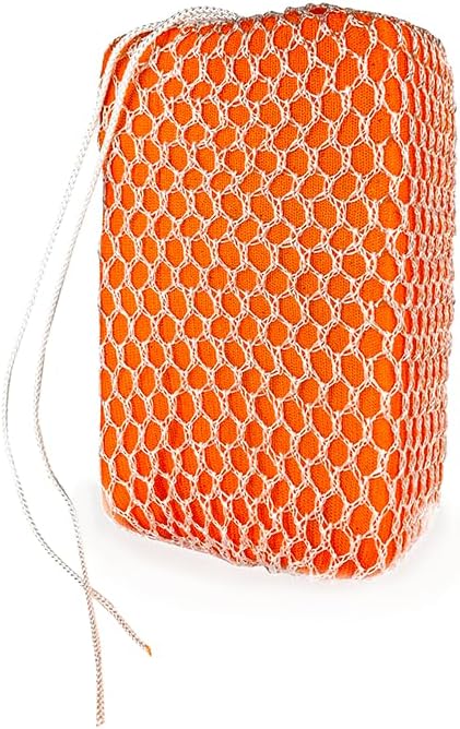 Water Bobble Hot Tub Oil Scum Absorber - Scum Absorbing Sponge for Spas and Hot Tubs - Naturally Cleaner Water with Spa Sponges for Hot Tubs - Orange Floating Bobble with String- Single Package