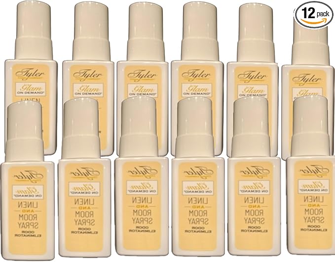 Tyler Candle Company - Spray On Demand - Diva fragrance - 34g / 1.2oz (Pack of 12), Clear