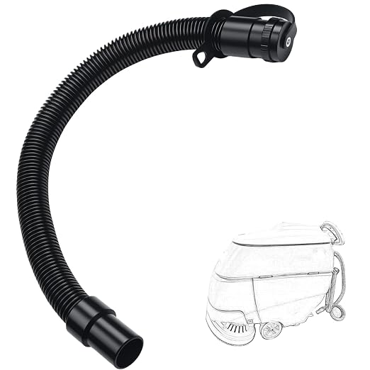 Threlaco Drain Hose Replacement Compatible with Tennant T3 T5 1043538 Aftermarket Direct Replacement