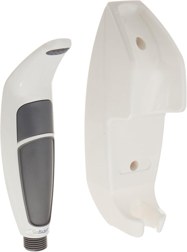 GOBIDET Easy-to-Install, Mountable Handheld Bidet, White, 1-Set (2012W)