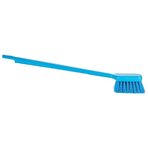 Remco - A Vikan Company ColorCore 20" Long Handle Scrubbing Brush, Stiff