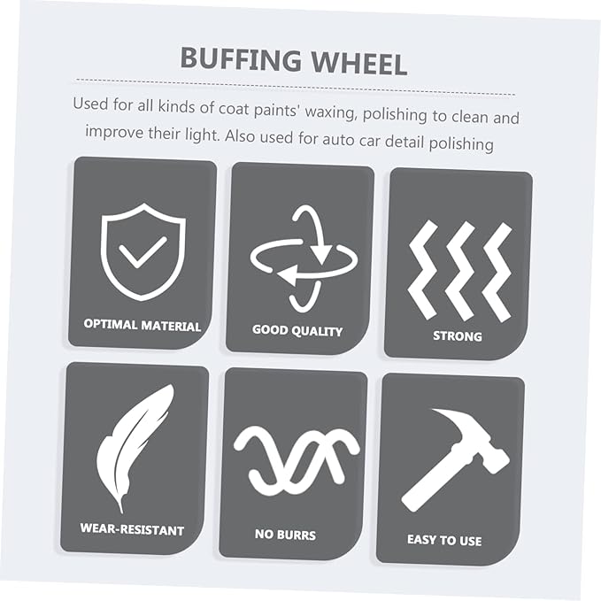 MAGICLULU 32pcs Buffing Pad Kit for Car Detailing Professional Sponge Polishing Pads for Electric Pneumatic Machines Lightweight Narrow Areas Like Headlights and Door Handles