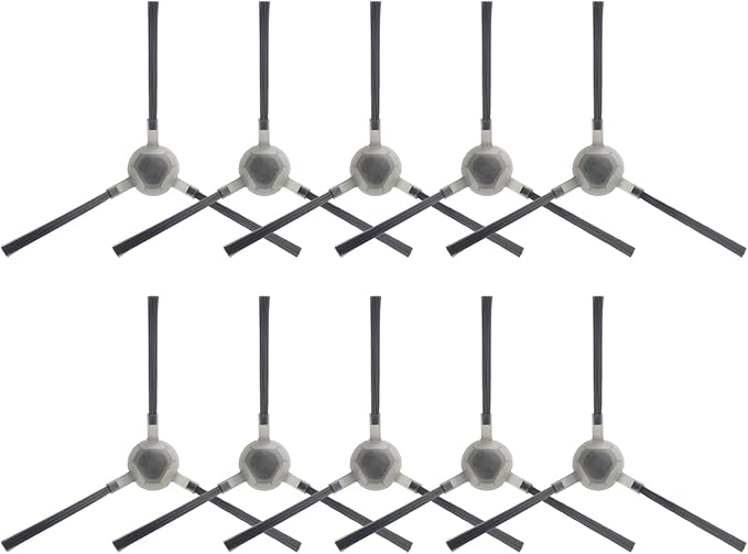 (10 Pack) M2 Pro Replacement Side Brushes Compatible with Lefant M2 Pro/ M2S Pro/ M1/ M310/ M210/ M210B/ M213S Robot Vacuum, Side Brush Kit, Corner Brush Accessories Kit, Vacuum Attachments Brushes