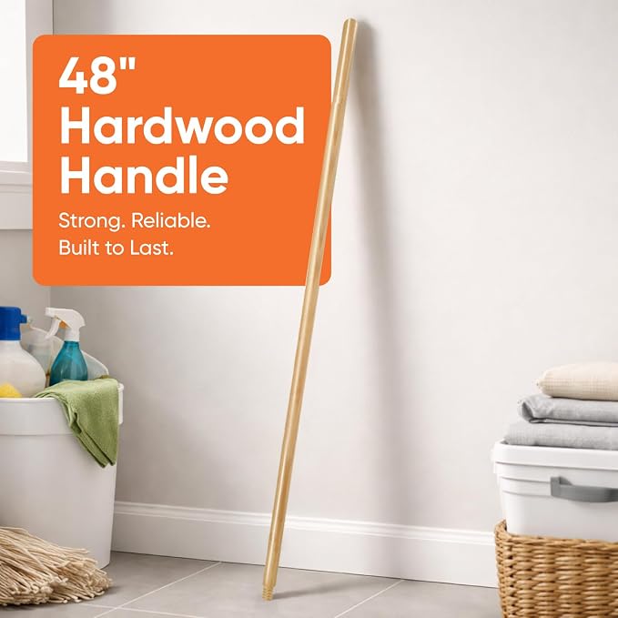 Superio 2 Pack 48" Wood Handle