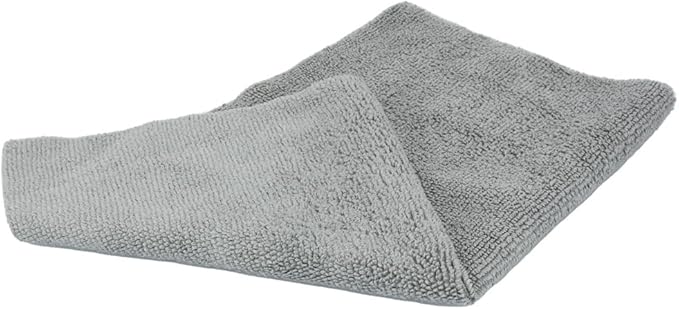 Maxshine 50-Pack Universal Microfiber Edgeless Utility Towels 12”x12” (260GSM) | Lint-Free, Scratch-Free Cleaning Cloths for Auto, Boat, Marine, Garage, Home & Professional Detailing Use