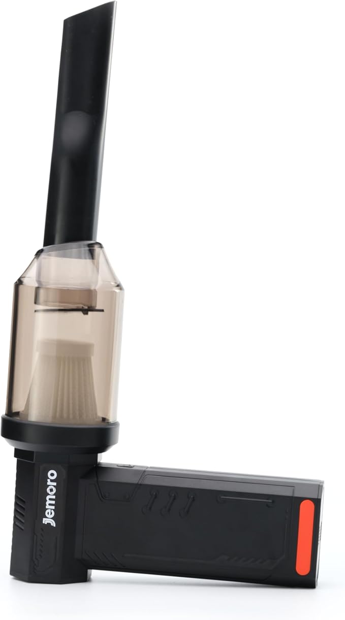 X15 2-in-1 Air Duster & Vacuum, 130000RPM Cordless Turbo Fan with Powerful Suction, 5-Speed Rechargeable Electric Duster for Car Detailing, PC, Keyboard, Electronics & Home Cleaning