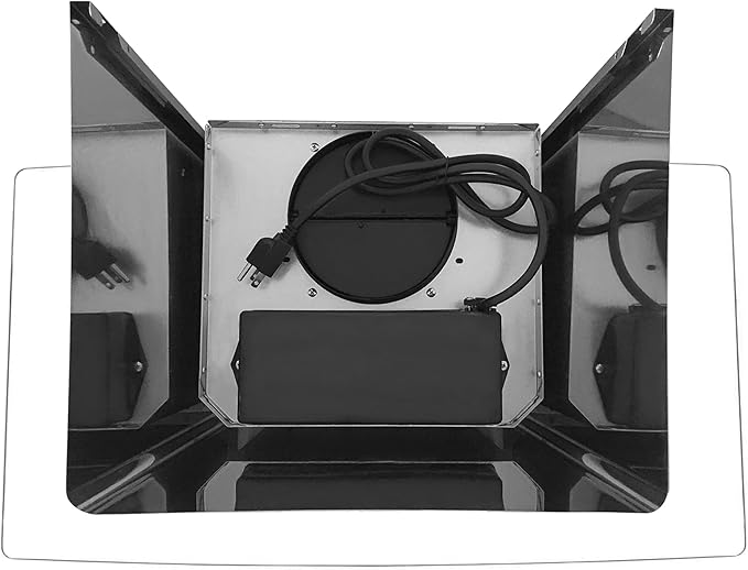 COSMO COS-668A900 36 in. Vista Collection 380 CFM Ducted Wall Mount Range Hood, Button Controls, LED Lights, Stainless Steel