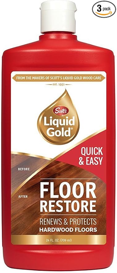 Scott's Liquid Gold Wood Cleaner and Preservative Pourable, Pack of 3