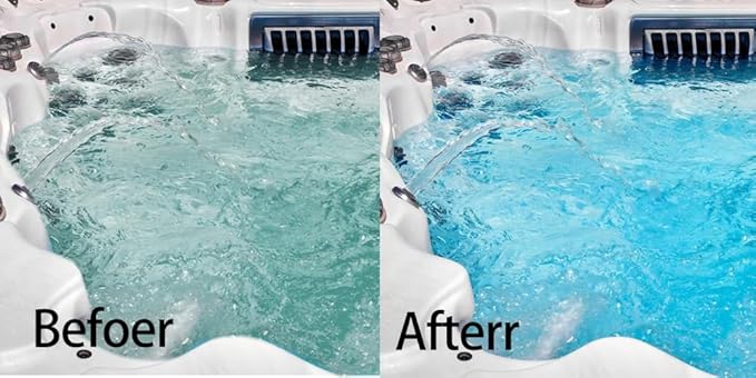 Pool Cartridge Filter Cleaner Tool and Scum Absorber Set, Filter Cleaning Wand for Spa & Hot Tub