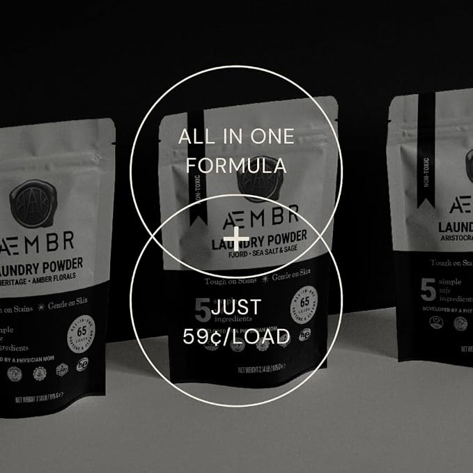 Luxury Laundry Powder | Clean Natural Non-Toxic Healthy Laundry Detergent | Made in USA with Natural Ingredients | Between the Sheets (Fresh Linen)