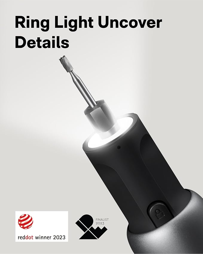 HOTO AuroCare Air Duster & Vacuum with 4V Mini Cordless Rotary Tool Kit