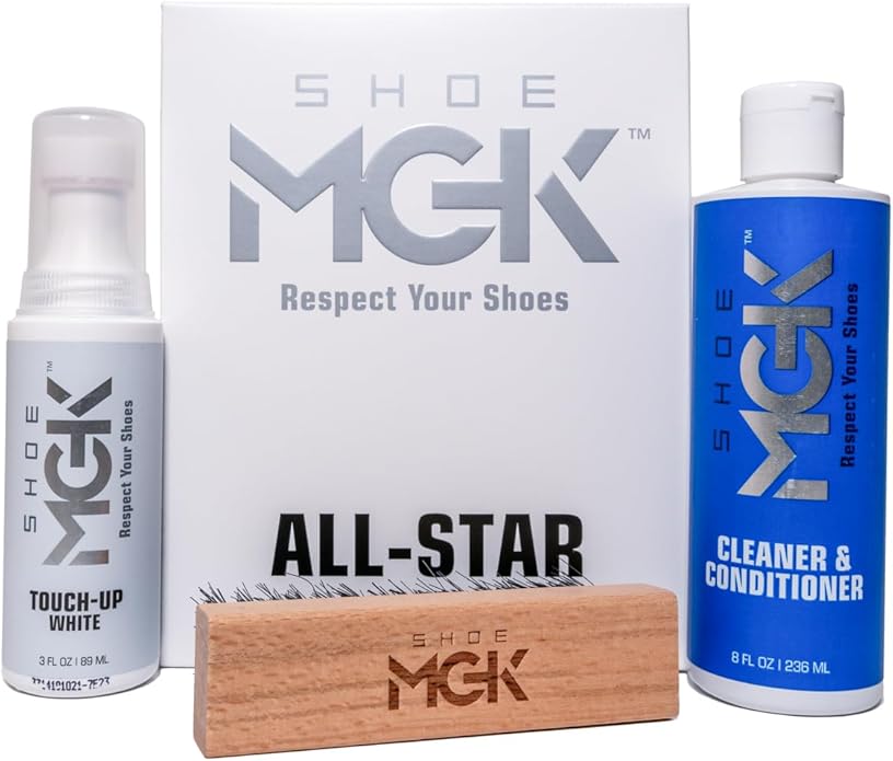 Shoe MGK All-Star Kit – White Sneaker Cleaner Kit with Shoe Whitener & Brush