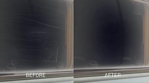 QUIXX 10003 Acrylic Scratch Remover - Removes Scratches From Clear Acrylic and Plexiglas Surfaces On Cars, Motorcycles, Caravans, and Boats