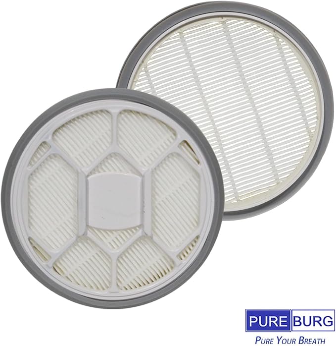 PUREBURG Replacement Filter Compatible with Oneisall LM2 ON-D81 & Afloia LM1 Homeika Pet Grooming Kit,4 HEPA + 8 Sponge kit For Dog Cat Pet Vacuum Accessories